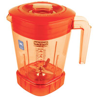 Waring CAC93X-28 The Raptor 48 oz. Orange Copolyester Colored Blender Jar