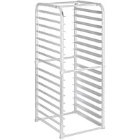 Regency 16 Pan Aluminum End Load Sheet / Bun Pan Rack for Reach-Ins - Unassembled