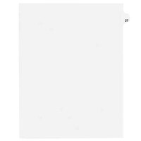 Avery 1027 Individual Legal Exhibit #27 Side Tab Divider - 25/Pack