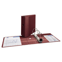 Avery® 79366 Maroon Heavy-Duty Non-View Binder with 5 inch Locking One Touch EZD Rings