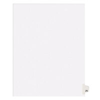 Avery 1025 Individual Legal Exhibit #25 Side Tab Divider - 25/Pack