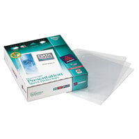 Avery® 74400 8 1/2 inch x 11 inch Diamond Clear Heavyweight Top-Load Sheet Protector, Letter - 200/Box