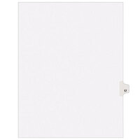 Avery 1017 Individual Legal Exhibit #17 Side Tab Divider - 25/Pack