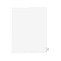 Avery 1050 Individual Legal Exhibit #50 Side Tab Divider - 25/Pack
