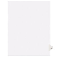 Avery 1023 Individual Legal Exhibit #23 Side Tab Divider - 25/Pack