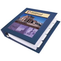 Avery 68059 Navy Blue Heavy-Duty Framed View Binder with 1 1/2 inch Locking One Touch EZD Rings