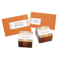 Avery® 22838 1 3/4 inch x 7 17/20 inch White Rectangular Textured Wraparound Address Labels - 50/Pack