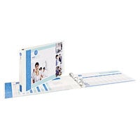 Avery® 72124 White Heavy-Duty View Binder with 1 inch Slant Rings
