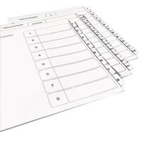 Avery 11126 Ready Index Monthly White Table of Contents Dividers