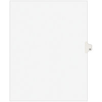 Avery® 11922 Individual Legal Exhibit #12 Side Tab Divider - 25/Pack