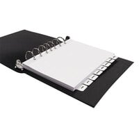 Avery 11427 Mini Index Maker 8-Tab White Dividers with Clear Label Strip