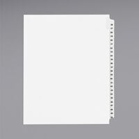 Avery® 8 1/2 inch x 11 inch Standard Collated 26-50 Tab Legal Exhibit Dividers