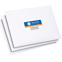 Avery® 6871 1 1/4 inch x 2 3/8 inch White Print-to-the-Edge Address Labels - 450/Pack