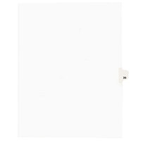 Avery 1039 Individual Legal Exhibit #39 Side Tab Divider - 25/Pack