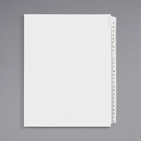 Avery® 1700 8 1/2" x 11" Allstate-Style Collated Legal Exhibit A-Z Single Letter Tab Dividers