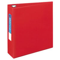 Avery® 79583 Red Heavy-Duty Non-View Binder with 3 inch Locking One Touch EZD Rings