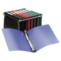 Avery 14800 Blue Hanging Storage Non-View Binder with 1 inch Round Rings