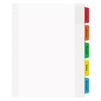 Avery® 16750 5-Tab Movable Tab Dividers