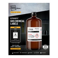 Avery® 60505 UltraDuty 2" x 4" GHS Chemical Labels for Laser Printers - 500/Pack