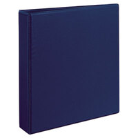 Avery 17024 Blue Durable View Binder with 1 1/2 inch Slant Rings