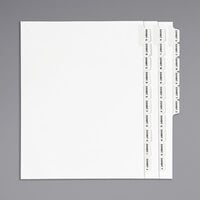Avery® 8 1/2 inch x 11 inch Collated Legal Exhibit A-Z Tab Dividers