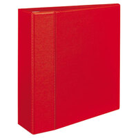 Avery® 79584 Red Heavy-Duty Non-View Binder with 4 inch Locking One Touch EZD Rings