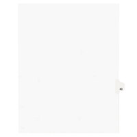 Avery 1042 Individual Legal Exhibit #42 Side Tab Divider - 25/Pack