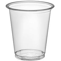 Choice 7 oz. Clear PET Plastic Cold Cup - 50/Pack
