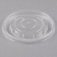 Choice 6-16 oz. Clear Plastic Soup / Hot & Cold Food Cup Lid - 1000/Case