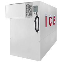 Leer 4X8AD 4' x 8' Auto Defrost Low Temperature Freezer Transport