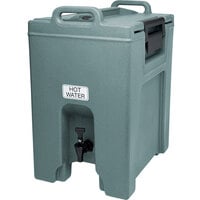 Cambro UC1000401 Ultra Camtainers® 10.5 Gallon Slate Blue Insulated Beverage Dispenser