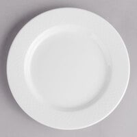 Villeroy & Boch 16-2155-2660 Easy White 6 1/4 inch White Porcelain Flat Plate - 6/Case