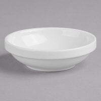 Villeroy & Boch 16-2155-3831 Easy White 2.75 oz. White Porcelain Bowl - 6/Case