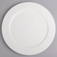 Villeroy & Boch 16-2155-2800 Easy White 12 1/2 inch White Porcelain Round Platter - 6/Case