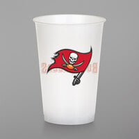 Creative Converting Tampa Bay Buccaneers 20 oz. Plastic Cup - 96/Case