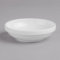 Villeroy & Boch 16-2155-3930 Easy White 5 oz. White Porcelain Bowl - 6/Case