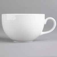 Villeroy & Boch 16-2155-1210 Easy White 13.5 oz. White Porcelain Cup - 6/Case