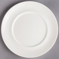 Villeroy & Boch 16-3275-2630 Marchesi 9 3/4 inch White Porcelain Flat Plate - 6/Case