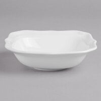 Villeroy & Boch 16-3318-3825 La Scala 8.5 oz. White Porcelain Square Salad Bowl - 6/Case