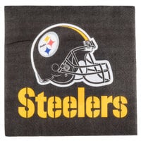 Creative Converting Pittsburgh Steelers 2-Ply Luncheon Napkin - 192/Case