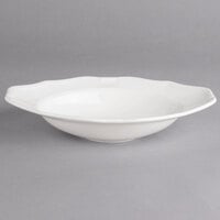 Villeroy & Boch 16-3318-2760 La Scala 10 inch White Porcelain Oval Deep Plate - 6/Case