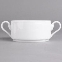 Villeroy & Boch 16-3318-2513 La Scala 13.5 oz. White Porcelain Stackable Soup Cup - 6/Case