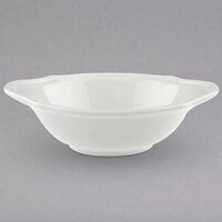 Villeroy & Boch 16-3318-3930 La Scala 5 oz. White Porcelain Oval Bowl - 6/Case