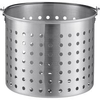 20 Qt. Aluminum Stock Pot Steamer Basket
