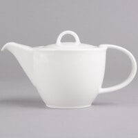 Villeroy & Boch 16-2016-0530 Corpo 13.5 oz. White Porcelain Teapot - 6/Case