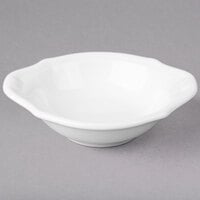 Villeroy & Boch 16-3318-3831 La Scala 3.5 oz. White Porcelain Oval Bowl - 6/Case