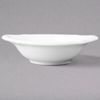 Villeroy & Boch 16-3318-3831 La Scala 3.5 oz. White Porcelain Oval Bowl - 6/Case
