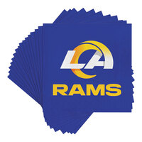Creative Converting Los Angeles Rams 2-Ply Luncheon Napkin - 192/Case