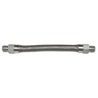 Dormont 1675B48 48" Stainless Steel Moveable Foodservice Gas Connector - 3/4" Diameter