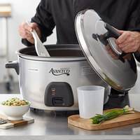 Avantco RC3060 60 Cup (30 Cup Raw) Electric Rice Cooker / Warmer - 120V, 1750W